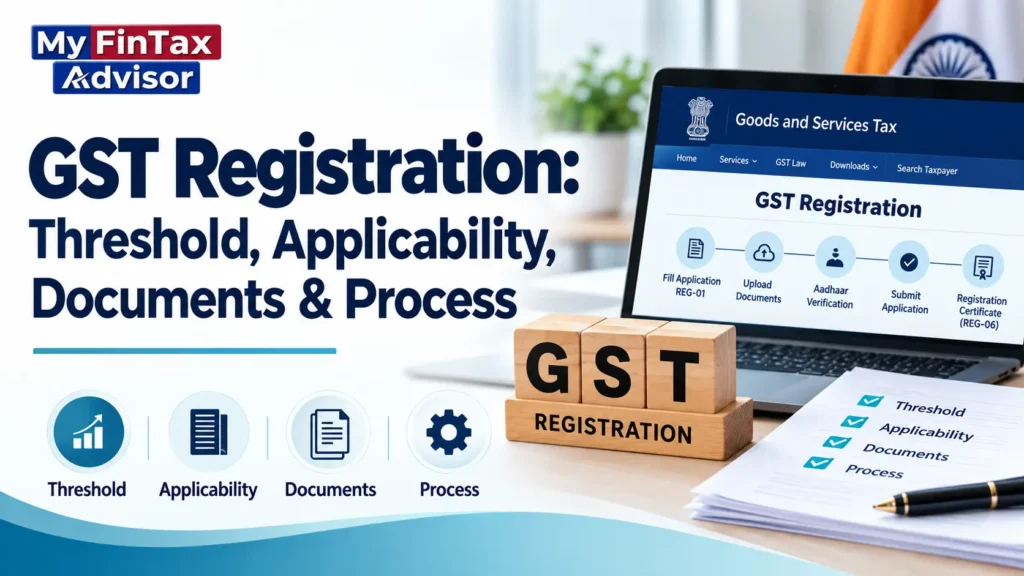 GST Registration threshold, applicability, documents and process